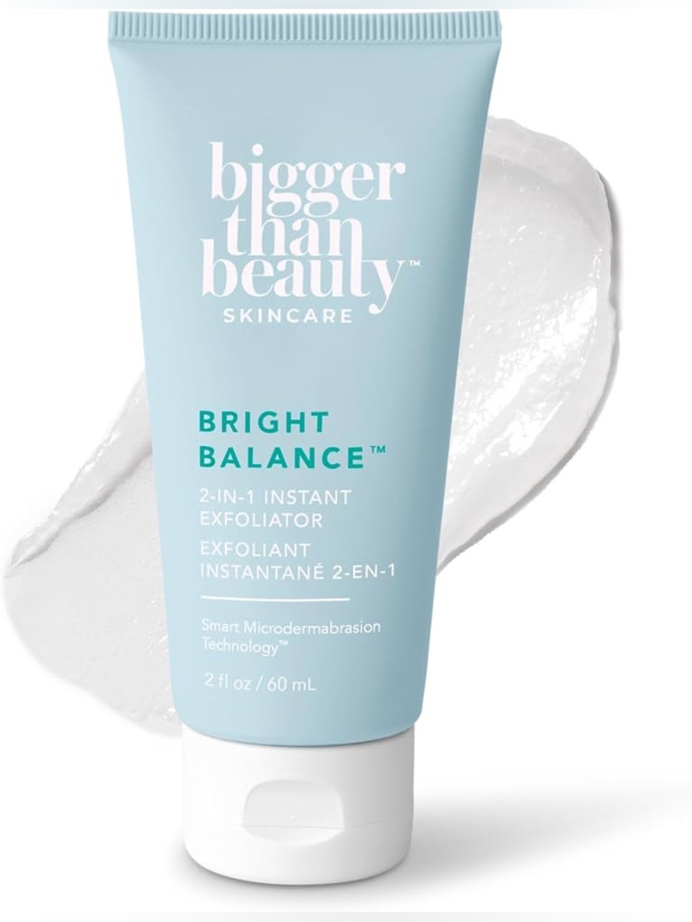 Bigger than Beauty Bright Balance 2-in-1 Instant Exfoliator